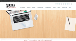 Desktop Screenshot of findmeabookkeeper.com